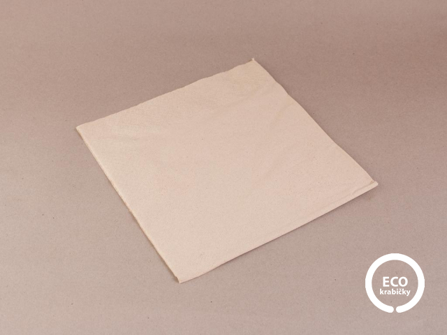 Papierové servítky prírodné 40 cm