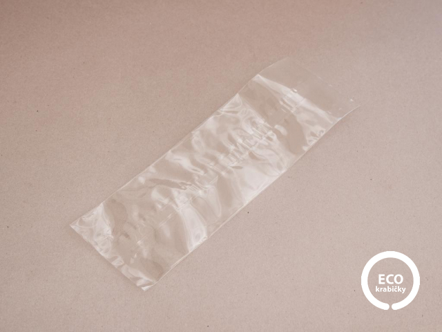 Bio plastové vrecko priehľadné 21 × 7 cm