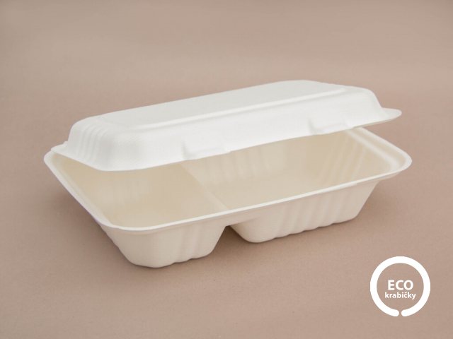 Menu box 2-dielny 1000ml cukrová trstina