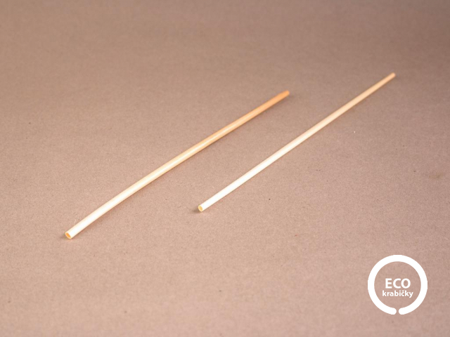 Slamka zo slámy WE-STRAW 21 cm Ø 0,3-0,6 cm