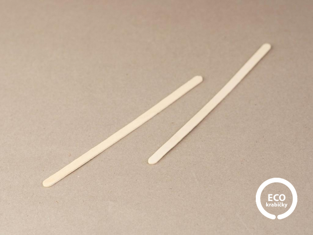 Drevené miešadlo na kávu 15 cm