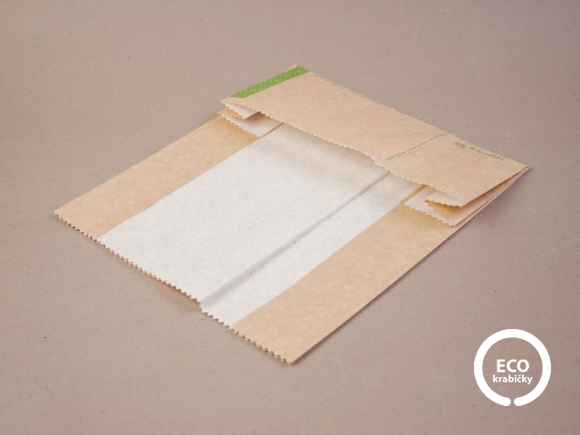 Papierový sáčok THERMA na WRAP 20,3 × 5,1 × 23 cm