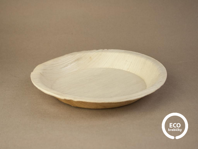 Palmový tanier hlboký Ø 20 cm