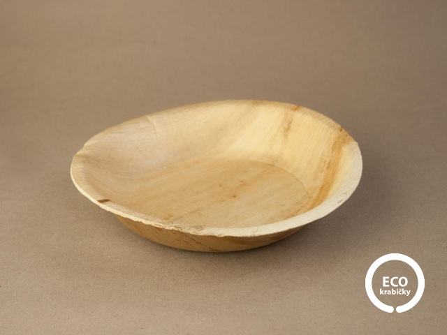 Palmový tanier hlboký Ø 18 cm