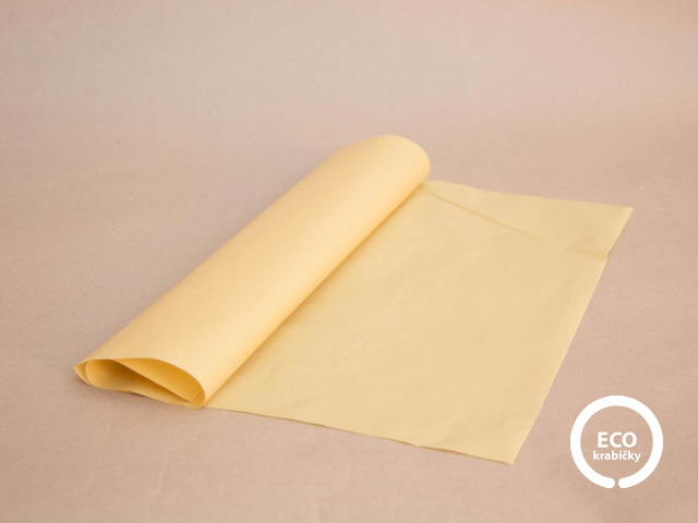 ECO SHEETS prírodná fólia hnedá 25 × 35 cm