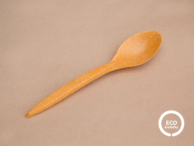 Drevoplastová WPC lyžica 18 cm