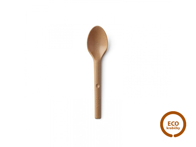 Kompostovateľná malá lyžička 12 cm