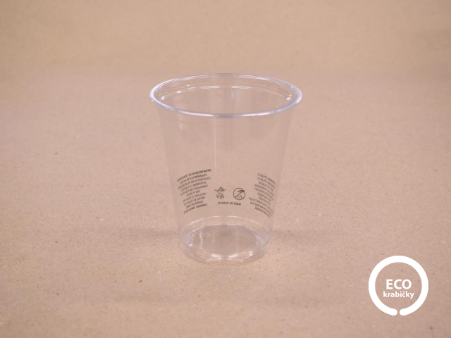 Pohár EKO rPET 300 ml, Ø 95mm