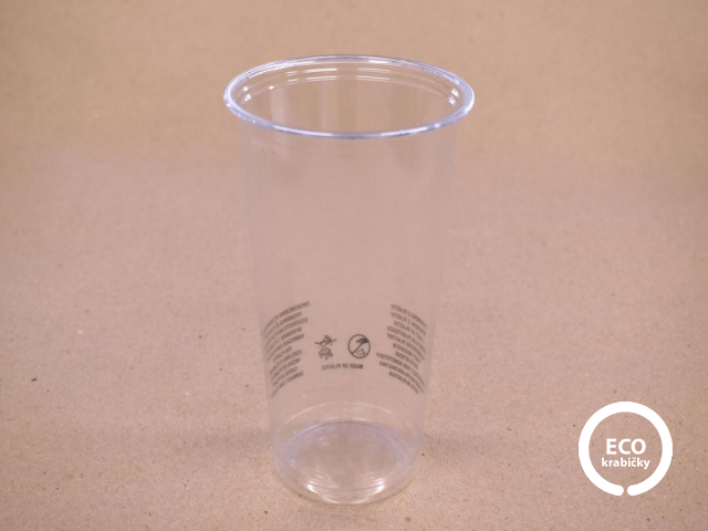 Pohár EKO rPET 500ml, Ø 95mm