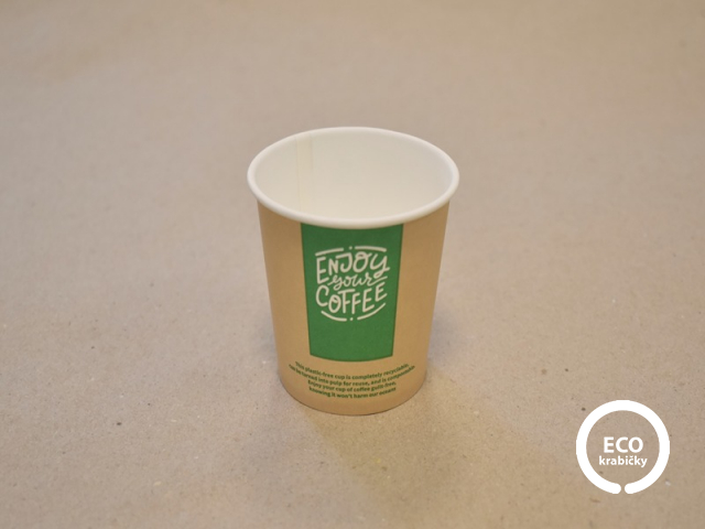 Papierový kelímok PLASTIC FREE 100ml (4oz)
