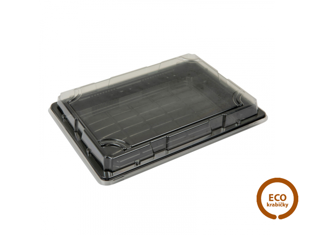 PET Sushi miska 19,5 × 13,5 × 3 cm