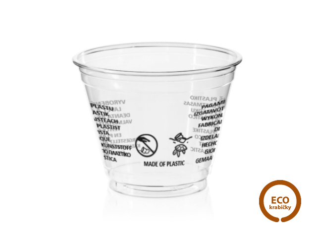 Pohár EKO rPET 200 ml, Ø 95mm